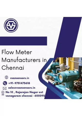 Flow Meter Manufacturers in Chennai (3)