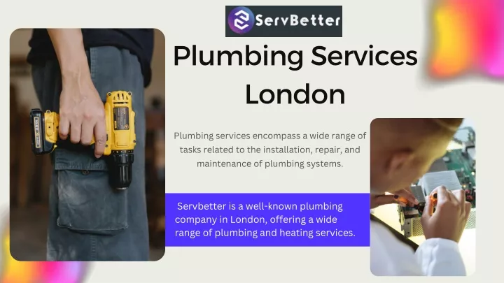 plumbing services london