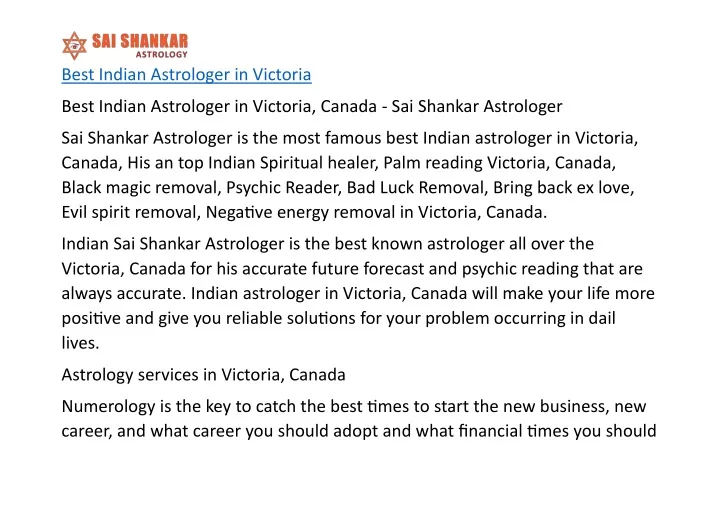 best indian astrologer in victoria