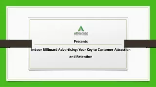 Indoor Billboard Advertising: Your Key to Customer Attraction and Retention