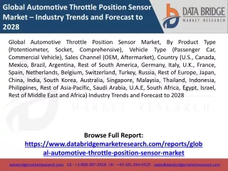 global automotive throttle position sensor market