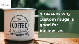 4 Reasons Why Custom Mug Is Good For Business | Corporate Gifts Suppliers