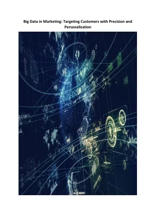 big data in marketing targeting customers with