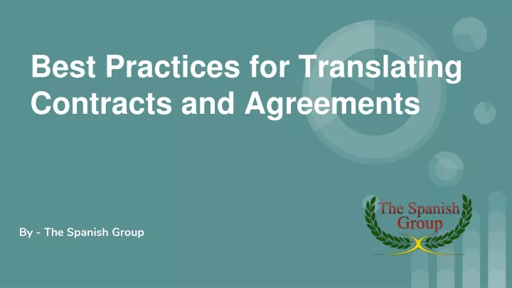best practices for translating contracts and agreements