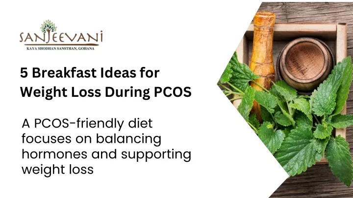 5 breakfast ideas for weight loss during pcos