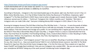 https www dope review com fusion instagram