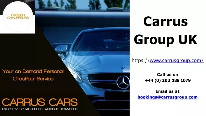 carrus group uk