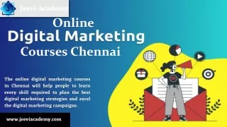 Online Digital Marketing Courses Chennai