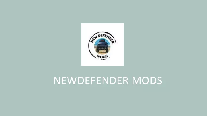 newdefender mods