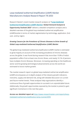 loop loop mediated isothermal amplification lamp