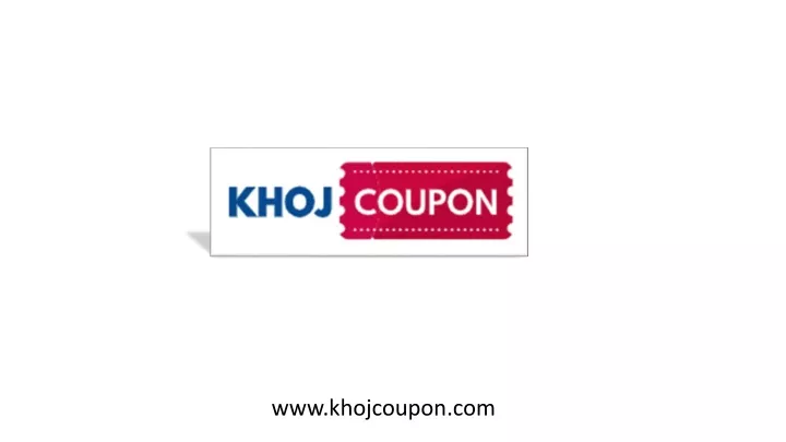 www khojcoupon com