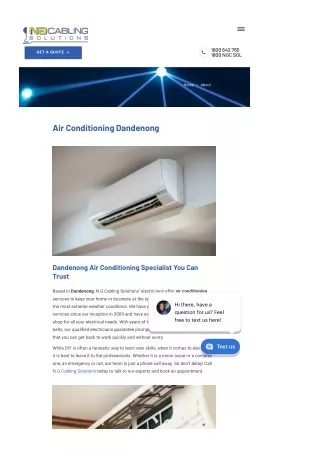 Air conditioning Dandenong
