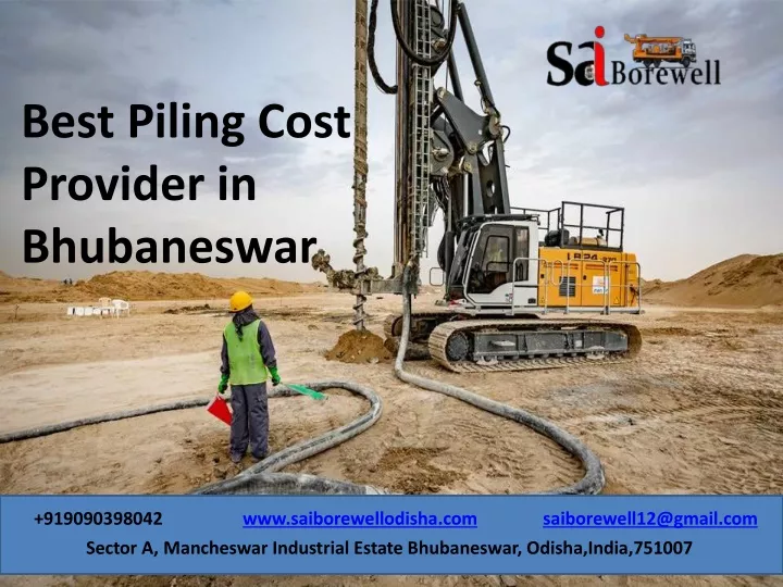 best piling cost provider in bhubaneswar