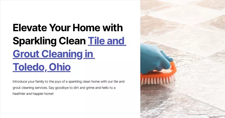 elevate your home with sparkling clean tile