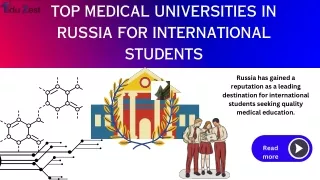 Pursue Your Medical Education at Top Universities in Russia