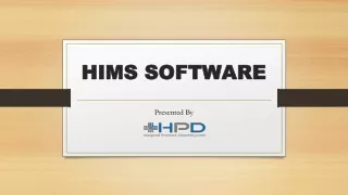 HIMS SOftware