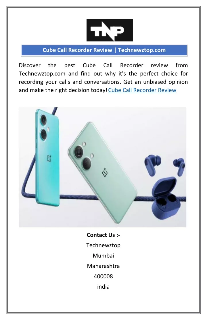 cube call recorder review technewztop com