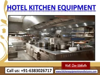 hote l kitchen equipment