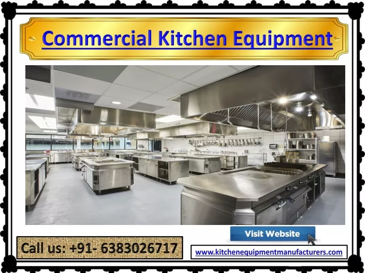 commercial kitchen equipment