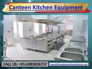 Canteen Kitchen Equipment Chennai, Nellore, Trichy, Pondicherry, Madurai,