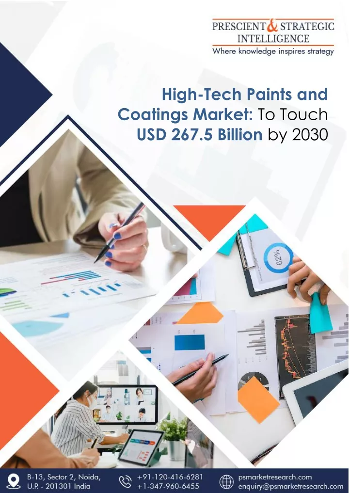 high tech paints and coatings market to touch