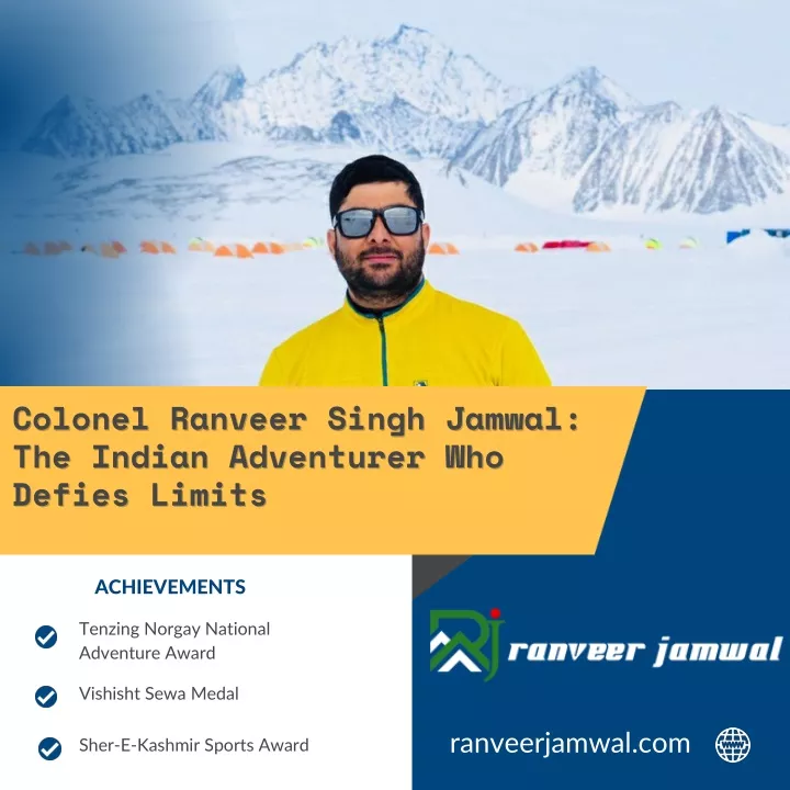 colonel ranveer singh jamwal the indian