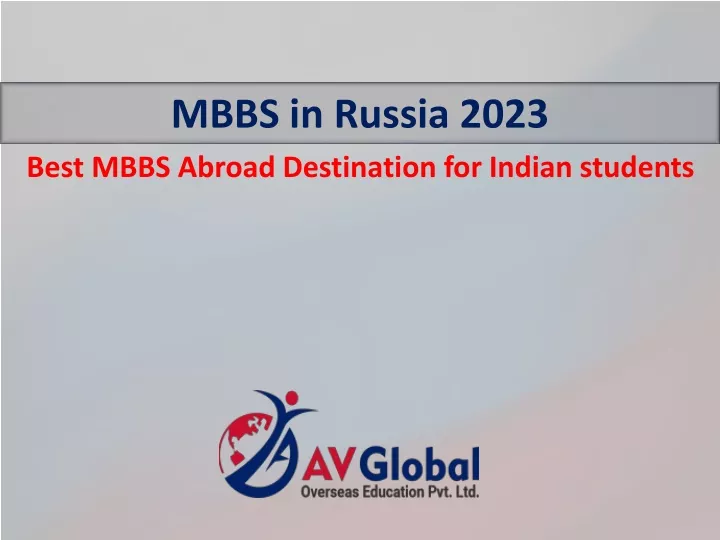 mbbs in russia 2023