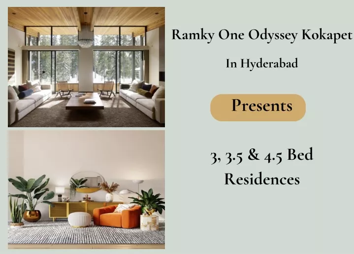 ramky one odyssey kokapet in hyderabad presents