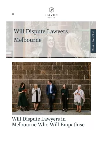 Will Dispute Lawyers Melbourne