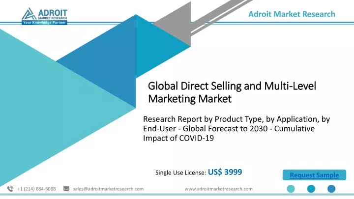 global direct selling and multi level marketing market