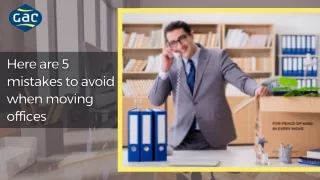 Are you planning an office move?