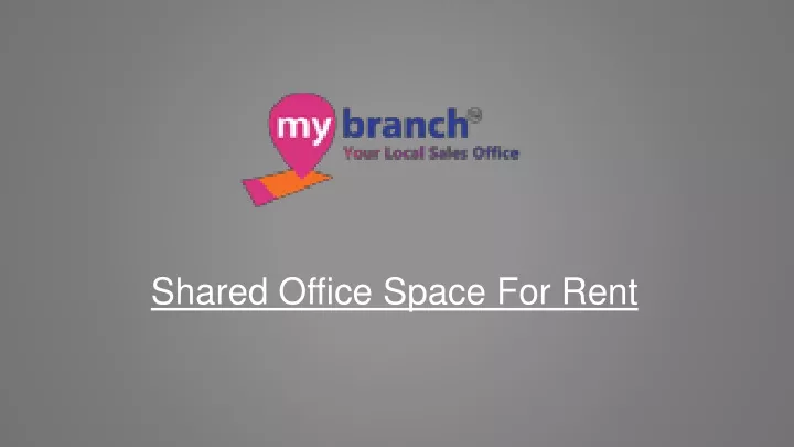 shared office space for rent