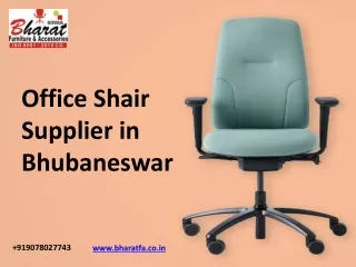 Office Chair Supplier in Bhubaneswar
