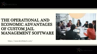 the operational and economic advantages of custom jail management software