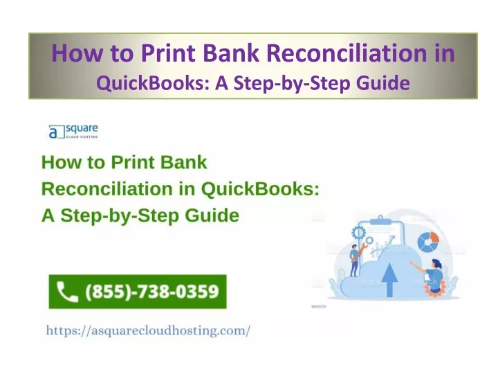 how to print bank reconciliation in quickbooks
