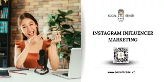 Instagram Influencer marketing- Social Sensei