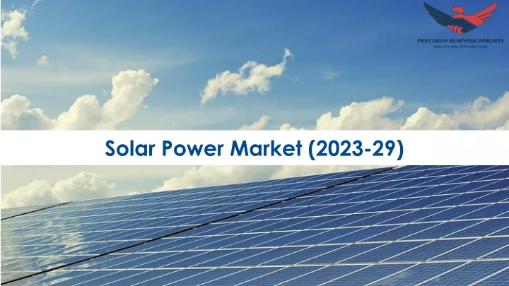 solar power market 2023 29
