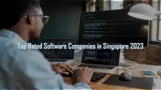 Top Rated Software Companies in Singapore 2023