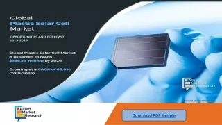 Plastic Solar Cell Market