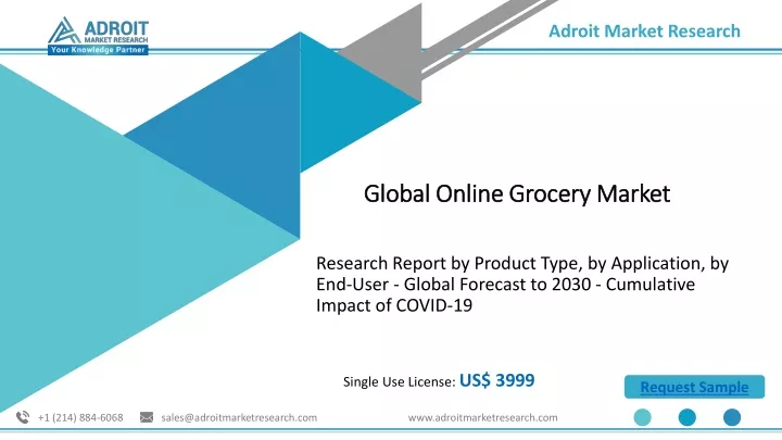 global online grocery market