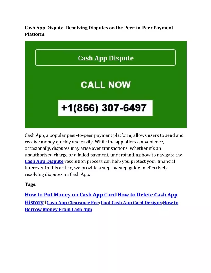 cash app dispute resolving disputes on the peer