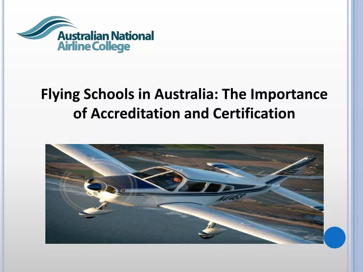 flying schools in australia the importance