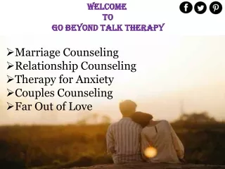 Relationship Counseling at Gobeyondtalktherapy