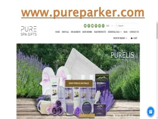 Spa Gift Baskets | Self Care Gift Basket | Pureparker