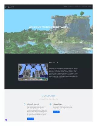 QubeMC - Your Ultimate Destination for the Best Minecraft Game Server Hosting Services