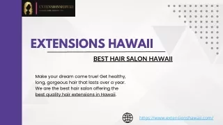Best hair salon Hawaii