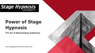 Best Hypnosis Training | Stage Hypnosis Classes | Student Videos