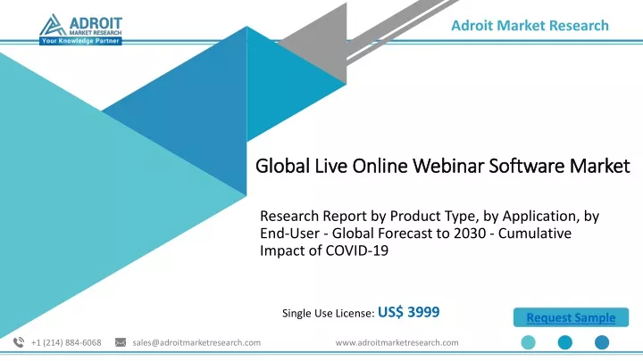 global live online webinar software market