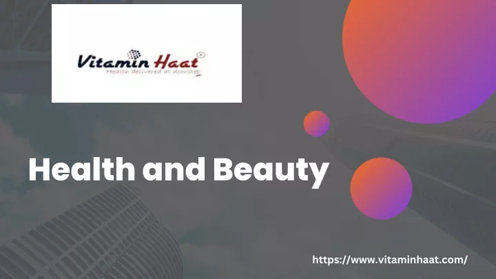 health and beauty