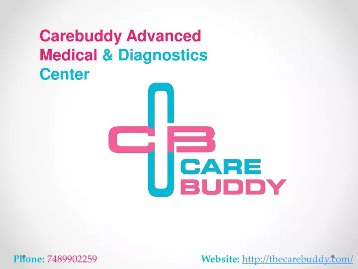 carebuddy advanced medical diagnostics center